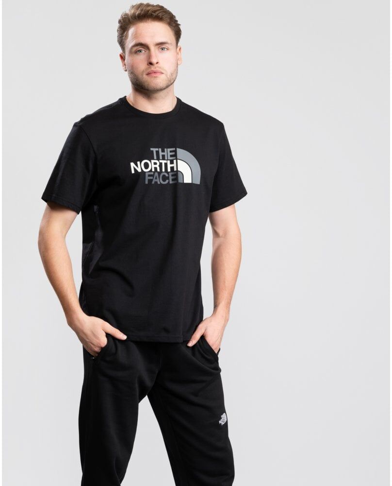The North Face Short Sleeve Easy Mens Tee - Black Cotton - Size 2xl