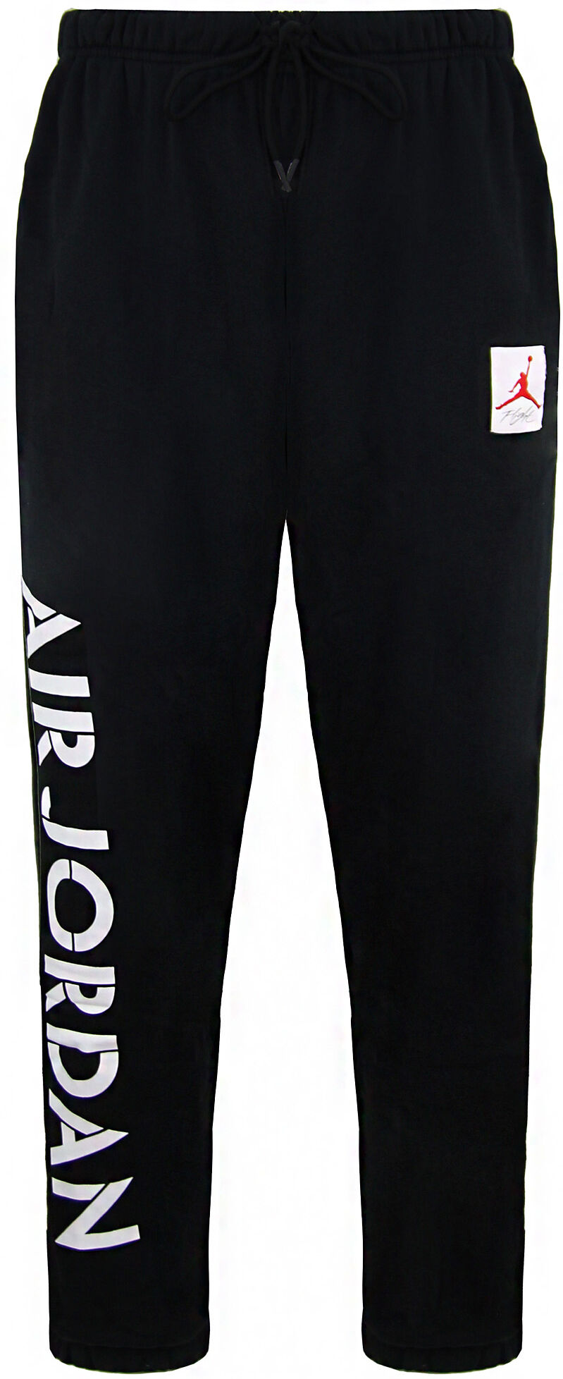 Nike Air Jordan Standard Fit Stretch Waist Black Mens Track Pants Dd0396 010 Cotton - Size Medium