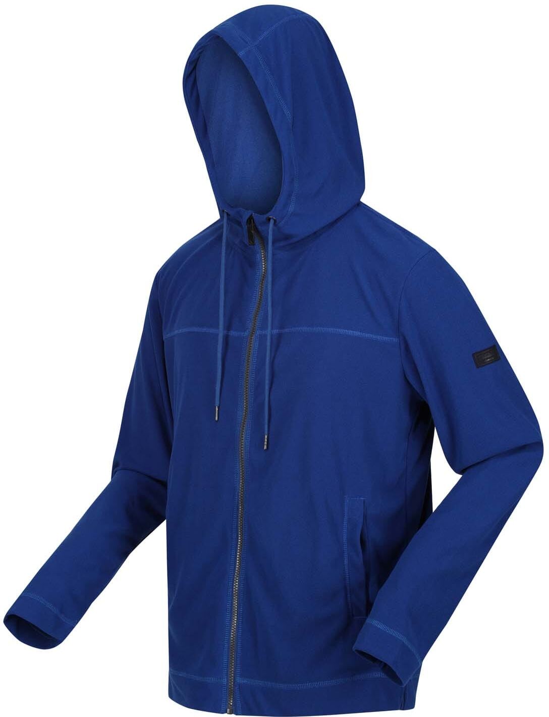 Regatta Mens Shorebay Full-Zip Hoodie In Blue Recycled Material - Size Small