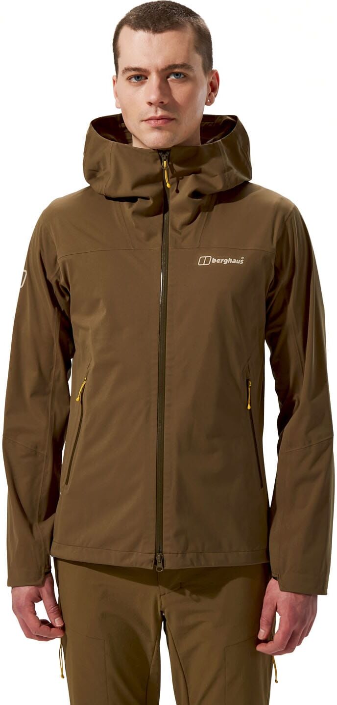 Berghaus Mens Ridge-Roamer Softshell Jacket In Brown - Size Medium