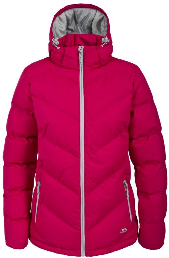 Trespass Womens/ladies Sitka Casual Zip Up Padded Jacket (Cerise) - Pink - Size X-Small