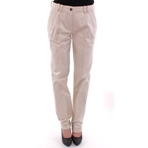 Dolce & Gabbana Womens Cotton Chinos Pants - Beige - Size It 42 (Women'S)