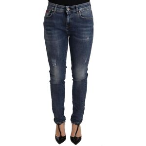 Dolce & Gabbana Womens Blue Wash Skinny Denim Cotton Stretch Jeans Material_cotton - Size It 40 (Womens)