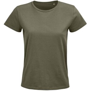 Sols Womens/ladies Pioneer Organic T-Shirt (Khaki) Cotton - Size Medium Sols Womens/ladies Pioneer Organic T-Shirt (Khaki) Cotton - Size Medium