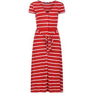 Regatta Womens/ladies Maisyn Stripe Shirt Dress (True Red/white) - Size 18 Uk Regatta Womens/ladies Maisyn Stripe Shirt Dress (True Red/white) - Size 18 Uk