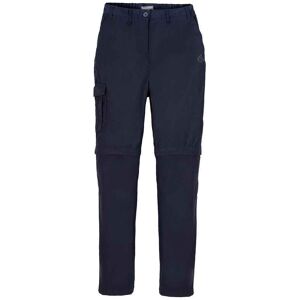 Craghoppers Womens/ladies Expert Kiwi Convertible Cargo Trousers (Dark Navy) - Size 20 Regular Craghoppers Womens/ladies Expert Kiwi Convertible Cargo Trousers (Dark Navy) - Size 20 Regular