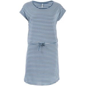 Only Womens May Life Stripe Dress In Blue Cotton - Size 4 Uk Only Womens May Life Stripe Dress In Blue Cotton - Size 4 Uk
