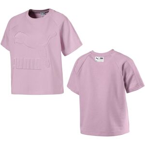 Puma Downtown Structured Womens Tee T-Shirt Top Purple 576728 46 A91b - Pink - Size 8 Uk Puma Downtown Structured Womens Tee T-Shirt Top Purple 576728 46 A91b - Pink - Size 8 Uk