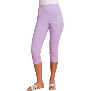 Roman Womens Cropped Stretch Trouser - Lilac - Size 20 Uk Roman Womens Cropped Stretch Trouser - Lilac - Size 20 Uk