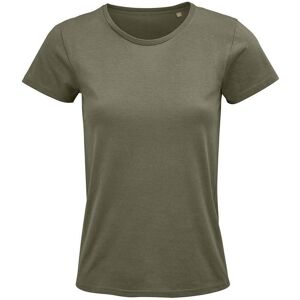 Sols Womens/ladies Crusader Organic T-Shirt (Khaki) - Size Medium Sols Womens/ladies Crusader Organic T-Shirt (Khaki) - Size Medium