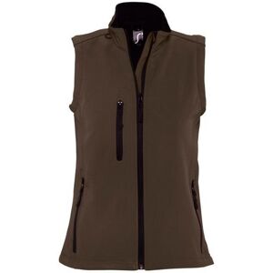 SOL'S Rallye Soft Shell Jacket - Women - Dark Chocolate - Windproof SOL'S Rallye Soft Shell Jacket - Women - Dark Chocolate - Windproof