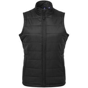 Premier Womens/ladies Recyclight Padded Gilet (Black) - Size Large Premier Womens/ladies Recyclight Padded Gilet (Black) - Size Large
