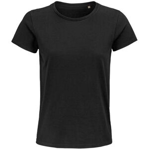 Sols Womens/ladies Pioneer Organic T-Shirt (Deep Black) Cotton - Size Medium Sols Womens/ladies Pioneer Organic T-Shirt (Deep Black) Cotton - Size Medium