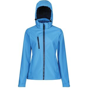 Regatta Womens/ladies Venturer Hooded Soft Shell Jacket (French Blue/navy) - Size 18 Uk Regatta Womens/ladies Venturer Hooded Soft Shell Jacket (French Blue/navy) - Size 18 Uk