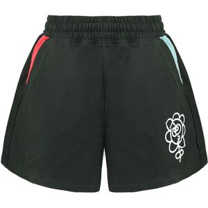 Puma X Mr. Doodle Stretch Waist Logo Black Womens Shorts 530663 01 Cotton - Size Large Puma X Mr. Doodle Stretch Waist Logo Black Womens Shorts 530663 01 Cotton - Size Large