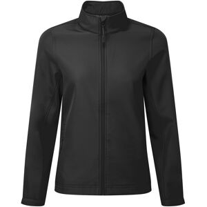 Premier Womens/ladies Windchecker Recycled Printable Soft Shell Jacket (Black) - Size Small Premier Womens/ladies Windchecker Recycled Printable Soft Shell Jacket (Black) - Size Small