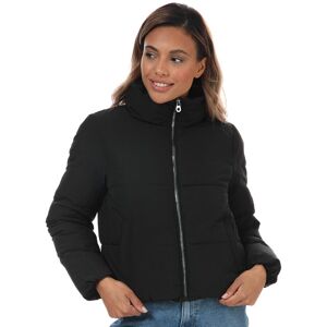Only Womens Dolly Short Puffer Jacket In Black - Size 8 Uk Only Womens Dolly Short Puffer Jacket In Black - Size 8 Uk
