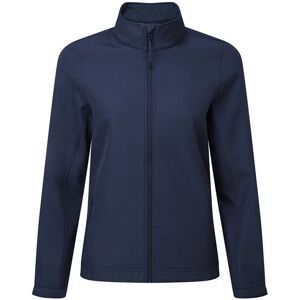 Premier Womens/ladies Windchecker Recycled Printable Soft Shell Jacket (Navy) - Size X-Small Premier Womens/ladies Windchecker Recycled Printable Soft Shell Jacket (Navy) - Size X-Small