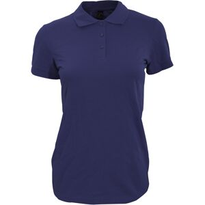 Sols Womens/ladies Perfect Pique Short Sleeve Polo Shirt (French Navy) - Multicolour Cotton - Size Medium Sols Womens/ladies Perfect Pique Short Sleeve Polo Shirt (French Navy) - Multicolour Cotton - Size Medium