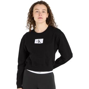 Calvin Klein Womens Sweatshirt Top - Black Cotton - Size Small Calvin Klein Womens Sweatshirt Top - Black Cotton - Size Small