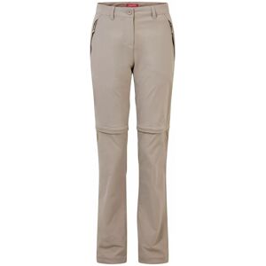 Craghoppers Womens/ladies Nosilife Pro Ii Convertible Trousers (Mushroom) - White - Size 14 Long Craghoppers Womens/ladies Nosilife Pro Ii Convertible Trousers (Mushroom) - White - Size 14 Long