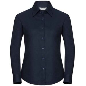 Russell Athletic Womens/ladies Oxford Easy-Care Long-Sleeved Shirt (Bright Navy) - Navy/blue - Size 4xl Russell Athletic Womens/ladies Oxford Easy-Care Long-Sleeved Shirt (Bright Navy) - Navy/blue - Size 4xl