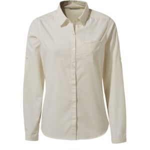 Craghoppers Womens/ladies Kiwi Ii Long-Sleeved Shirt (Sea Salt White) - Multicolour - Size Uk 8 (Women'S) Craghoppers Womens/ladies Kiwi Ii Long-Sleeved Shirt (Sea Salt White) - Multicolour - Size Uk 8 (Women'S)