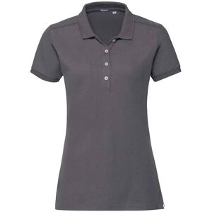Russell Athletic Womens/ladies Pique Stretch Polo Shirt (Convoy Grey) - Dark Grey - Size 2xl Russell Athletic Womens/ladies Pique Stretch Polo Shirt (Convoy Grey) - Dark Grey - Size 2xl