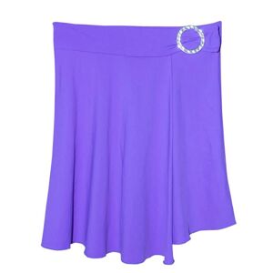 Moontide Womens Swimwear Ring Skirt - Purple Polyamide - Size Large