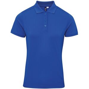 Premier Unisex Womens/ladies Coolchecker Plus Piqu Polo With Coolplus (Royal) - Blue - Size Large Premier Unisex Womens/ladies Coolchecker Plus Piqu Polo With Coolplus (Royal) - Blue - Size Large