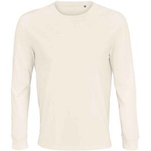 Sols Unisex Adult Pioneer Organic Cotton Long-Sleeved T-Shirt (Off White) - Size Medium Sols Unisex Adult Pioneer Organic Cotton Long-Sleeved T-Shirt (Off White) - Size Medium