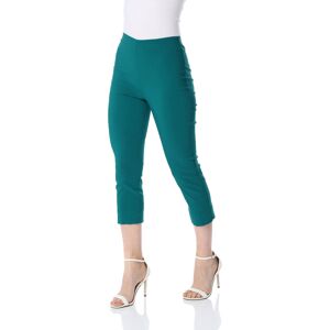 Roman Womens Cropped Stretch Trouser - Green - Size 18 Uk Roman Womens Cropped Stretch Trouser - Green - Size 18 Uk