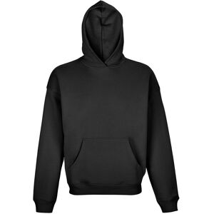 Sols Unisex Adult Connor Organic Oversized Hoodie (Black) Cotton - Size Small Sols Unisex Adult Connor Organic Oversized Hoodie (Black) Cotton - Size Small