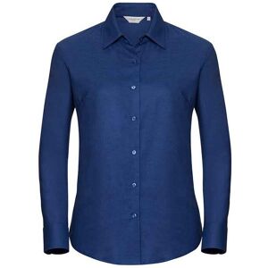 Russell Athletic Womens/ladies Oxford Easy-Care Long-Sleeved Shirt (Bright Royal Blue) - Navy/blue - Size 5xl Russell Athletic Womens/ladies Oxford Easy-Care Long-Sleeved Shirt (Bright Royal Blue) - Navy/blue - Size 5xl