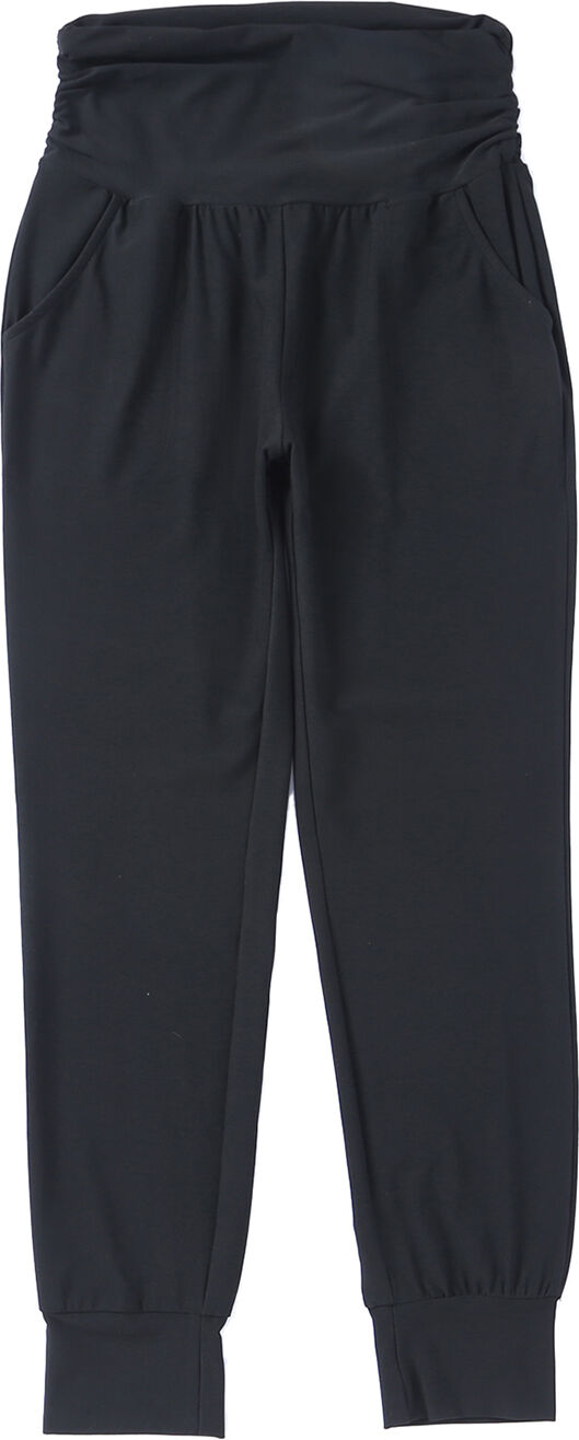 Azura Exchange Womens Black High Waist Pleated Pocket Leggings - Size X-Large