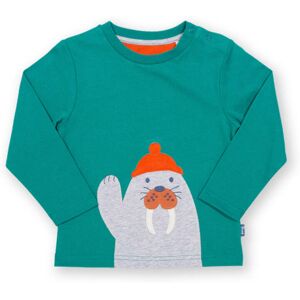 Kite Clothing Boys Hey Walrus T-Shirt - Multicolour - Size 0-3m