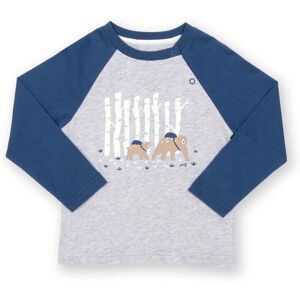 Kite Clothing Boys Forest School T-Shirt - Grey Organic Cotton - Size 3-6m