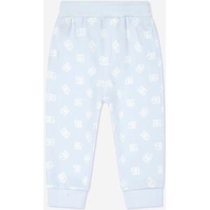 Dolce & Gabbana Baby Boys Logo Joggers In Blue - Size 18-24m