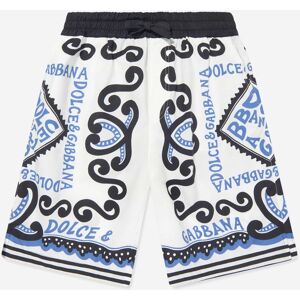 Dolce & Gabbana Boys Dg Marina Bermuda Shorts In Multicolour - Size 10y