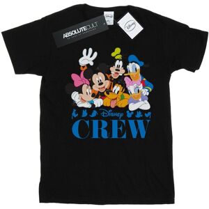 Disney Girls Mickey Mouse Friends Cotton T-Shirt (Black) - Size 7-8y