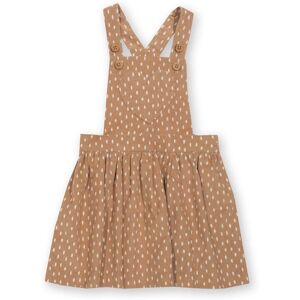 Kite Clothing Girls Speckle Pinafore - Brown - Size 6-9m