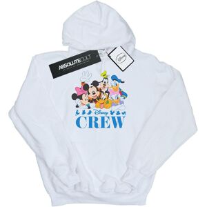 Disney Girls Mickey Mouse Friends Hoodie (White) - Size 12-13y