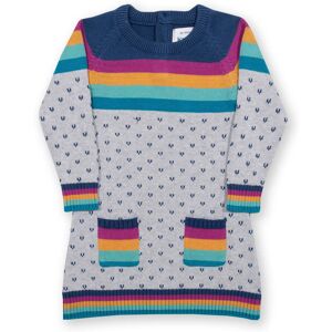 Kite Clothing Girls Moonbow Knit Dress - Multicolour - Size 9-12m