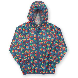 Kite Clothing Kids Unisex Rainbow Snail Puddlepack Jacket - Navy - Size 9-12m