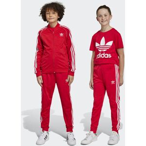 Adidas Originals Kids Unisex Adicolor Sst Track Pants - Red Recycled_material - Size 9-10y