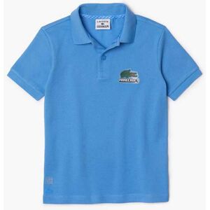 Lacoste Boys Boy'S Organic Cotton Piqué Polo Shirt In Blue - Size 6y