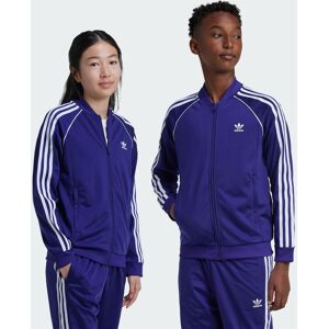 Adidas Originals Kids Unisex Adicolor Sst Track Top - Indigo Blue Recycled Material - Size 10-11y