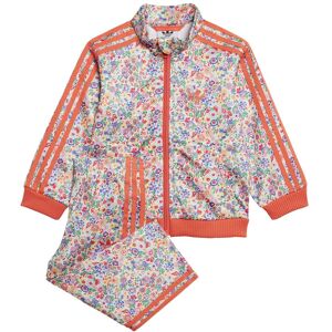 Adidas Originals Kids Unisex X Liberty London Firebird Track Suit - White Recycled Material - Size 3-6m