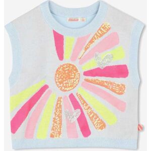 Billieblush Girls Knitted Tank Top In Blue - Size 3y