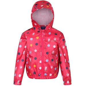 Regatta Baby Unisex Childrens/kids Peppa Pig Polka Dot Hooded Waterproof Jacket (Blush Red) - Multicolour - Size 12-18m Regatta Baby Unisex Childrens/kids Peppa Pig Polka Dot Hooded Waterproof Jacket (Blush Red) - Multicolour - Size 12-18m